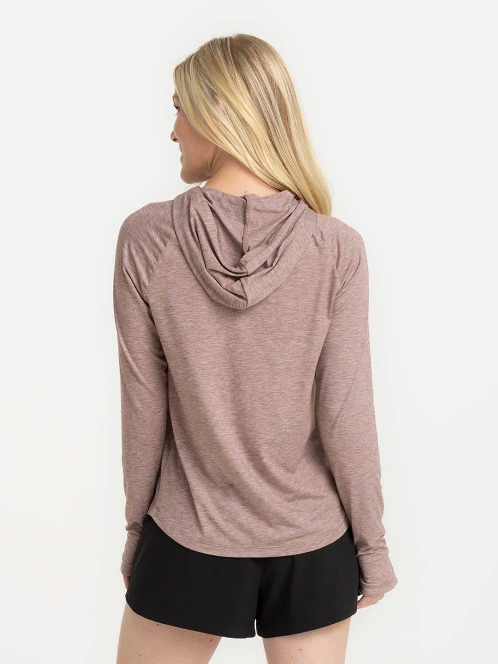 Free Fly Elevate Hoodie Heather Fig size M - Picture 3 of 7